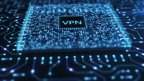 VPN network security internet privacy encryption concept Stock Footage 236907495
