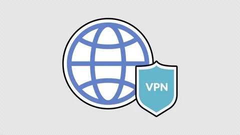 VPN symbol Stock Footage 333675344