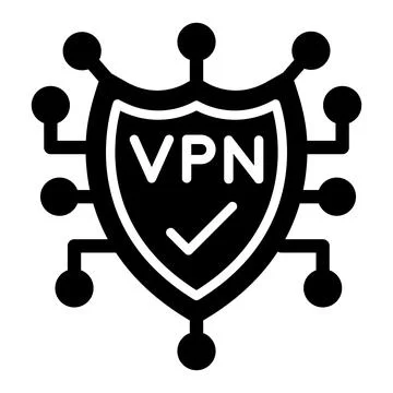 Vpn Vector Icon Design Illustration Illustrazione stock