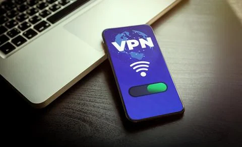 VPN - Virtual Private Network - Cyber Security and Privacy Data Encryption Stock Photos
