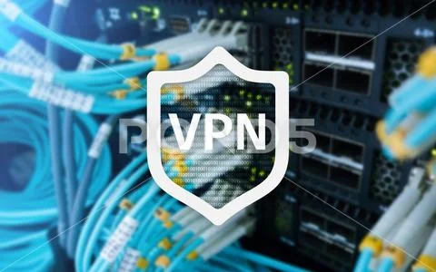 VPN, virtual private network technology, proxy and ssl, cyber security. Stock Photos