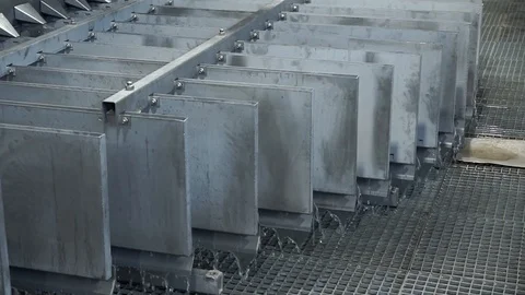 VPS water test rig Modern industry (plant Technologies) 1 Video stock 87892697