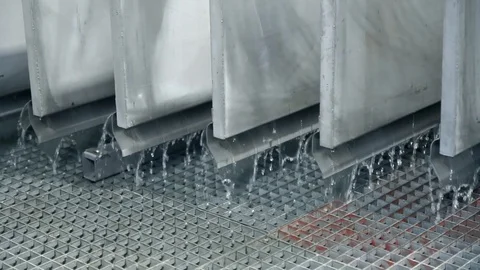 VPS water test rig Modern industry (plant Technologies) 2 Stock Footage 127601632