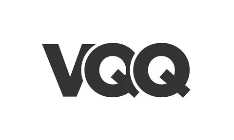 VQQ logo design template with strong and modern bold text. Initial based ve.. Illustrazione stock
