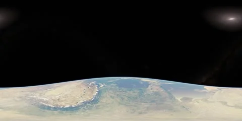 VR 360 - Earth from Space Part 4 Stock Footage 289083158
