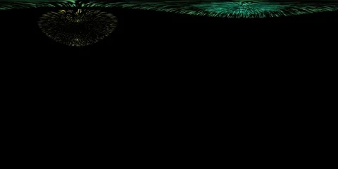 VR-360° Fireworks Overlay Vidéo 89746933