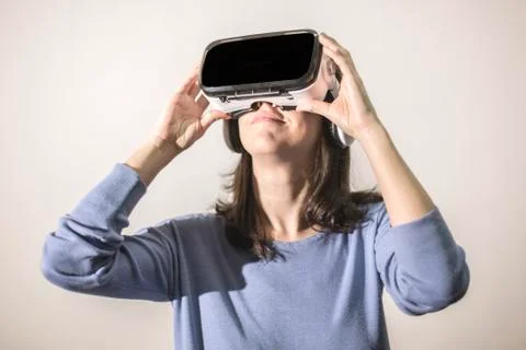 VR 360º Virtual Reality Stock Photos