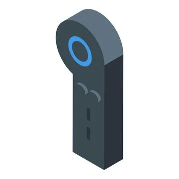 Vr controller managing virtual reality experience using modern technology Stock Illustration