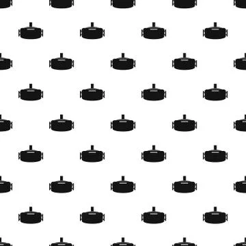 Vr device pattern vector Stockillustratie