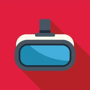 Vr glasses headset virtual reality technology device presenting modern Illustrazione stock