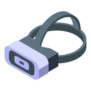 Vr glasses icon isometric vector. Virtual technology 스톡 일러스트