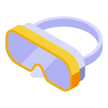 Vr glasses providing immersive virtual reality experience Stock Illustration