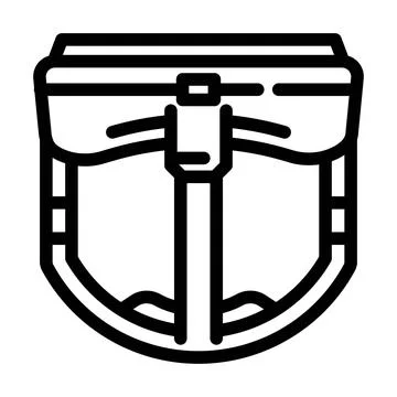 Vr headset gaming gaming pc line icon vector illustration Stock Illustration