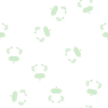 Vr headset glyph seamless pattern イラスト素材