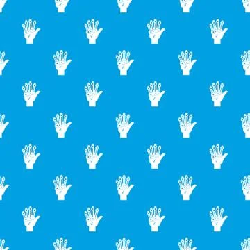 Vr manipulator pattern seamless blue イラスト素材