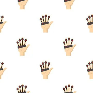 Vr manipulator pattern seamless Illustrazione stock