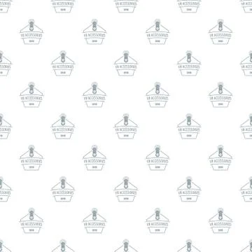 Vr pattern vector seamless 库存插图