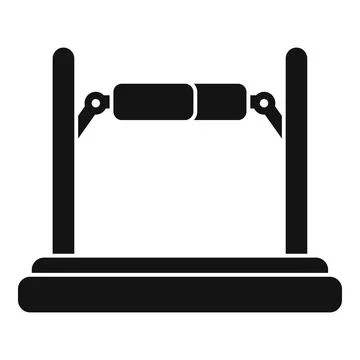Vr platform experience icon simple vector. Game tech glass Stock Illustration