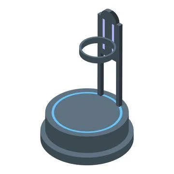 Vr platform icon isometric vector. Virtual reality Ilustración de archivo