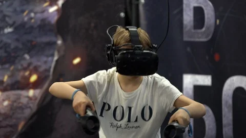 VR play Stock Footage 105106687