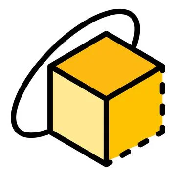Vr sensor icon vector flat Stock Illustration