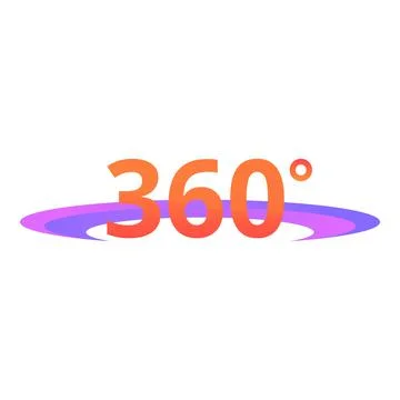 Vr simulation icon, cartoon style Stock Illustration