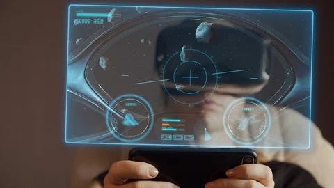 VR technology Concept Playing Video Game Видео 114247868