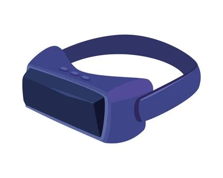 Vr technology equipment Stock Illustration