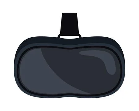 Vr technology equipment Stock Illustration
