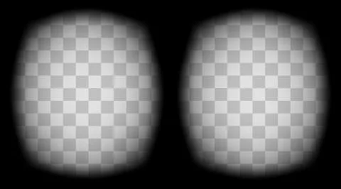 Vr transparent background Stock Illustration