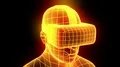 VR virtual reality headset hologram futuristic animation hmd game tech loop 4k 4k or 4k+ Resolution