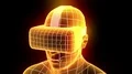 VR virtual reality headset hologram futuristic animation hmd game tech loop 4k 4k or 4k+ Resolution