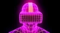 VR virtual reality headset hologram futuristic animation hmd game tech loop 4k 4k or 4k+ Resolution