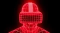 VR virtual reality headset hologram futuristic animation hmd game tech loop 4k 4k or 4k+ Resolution