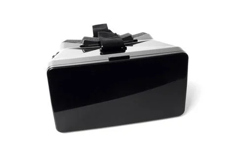 VR virtual reality headset VR virtual reality headset or glasses or goggle... Foto stock