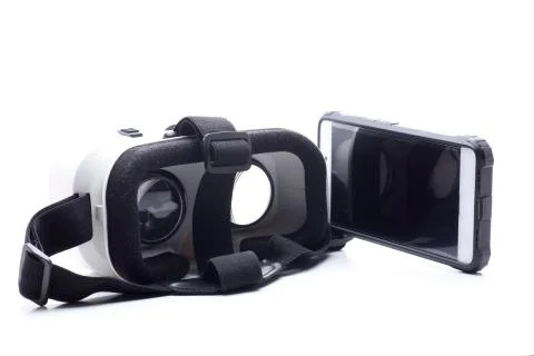 Vr in your glasses Stock Photos