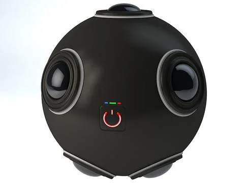 VR360 Camera 3D Model