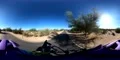 VR360 cycling via designated path circling city part 9 4k or 4k+ Resolution