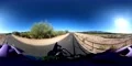 VR360 cycling via designated path circling city part 8 4k or 4k+ Resolution
