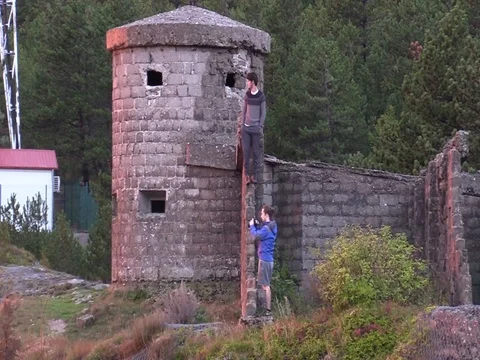 Vratnik Pass, Croatia - Stock Footage 80452589
