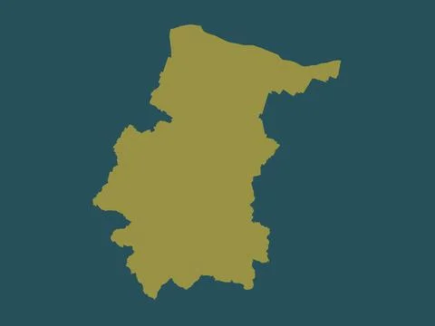 Vratsa, Bulgaria. Solid color shape Stock Illustration