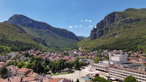 Vratsa drone panorama video1 Видео 343876244