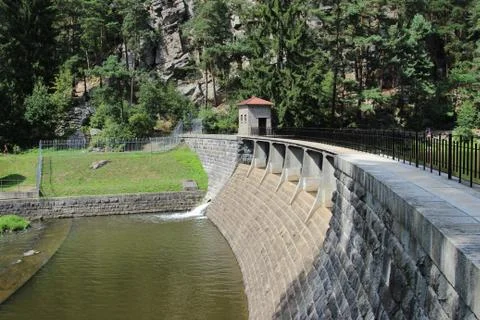 Vresnik dam Stock-Fotos