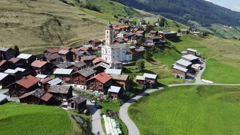 Vrin_Aerial / 4K Stock Footage 157717267