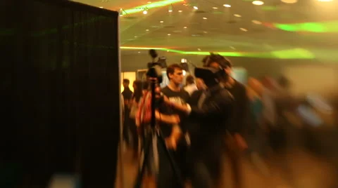VRLA Expo - Oculus CV1 Lensbaby Slow Motion Stock Footage 59555738