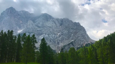 Vrsic pass in Slovenia Stock Footage 112041910