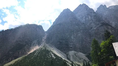 Vrsic pass at summer Stock Footage 112041861