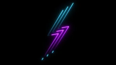 Vs Animation on black background. Versus Animation. versus bars neon animat.. Stock Footage 307416404