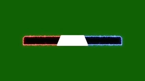VS Fighter Name Bar Fight Match Animation on Green Screen Background 4K Stock Footage 336759059