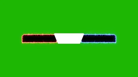 VS Fighter Name Bar Fight Match Animation on Green Screen Background 4K Stock Footage 336759061